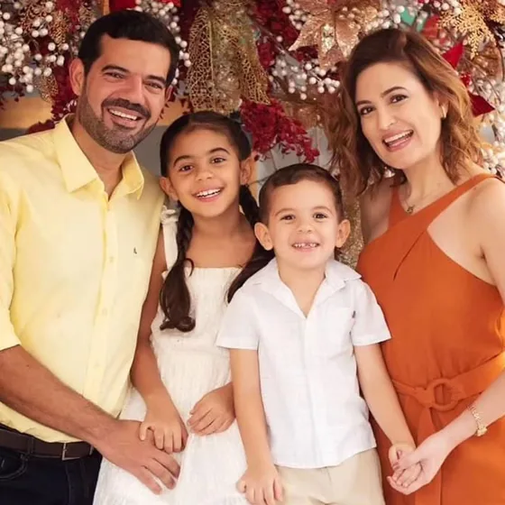 Dra. Juliana com a família